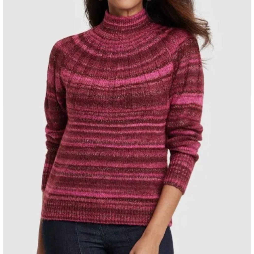 Women's Holiday Pullover Sweater - Knox Rose Red XS